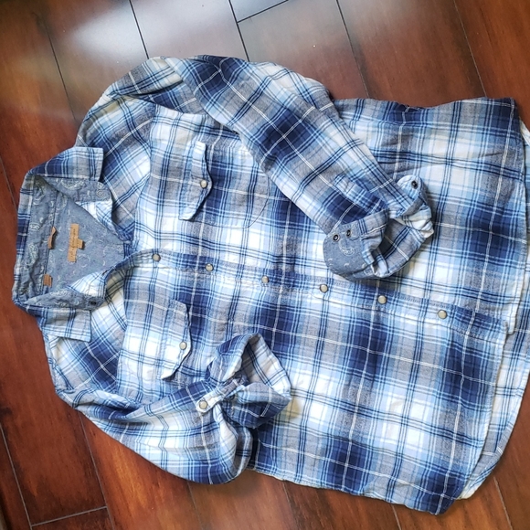 Zach's Girlfriend flannel / L - Picture 1 of 7